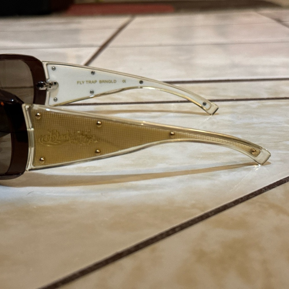 Vintage 1998 Black Fly Sunglasses Women's Fly Girls Flytrap Excellent Condition - Picture 6 of 15